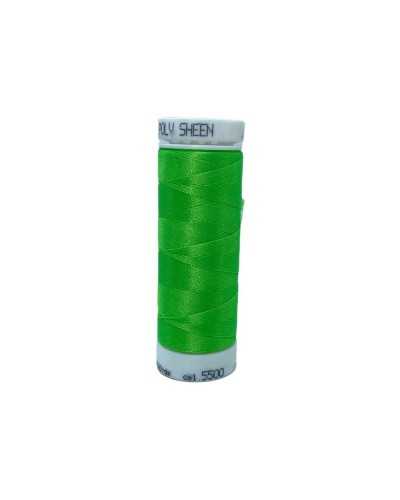 Amman Mettler glänzendes Stickgarn, 200 m, Poly-Glanz, einfarbig, Fluo