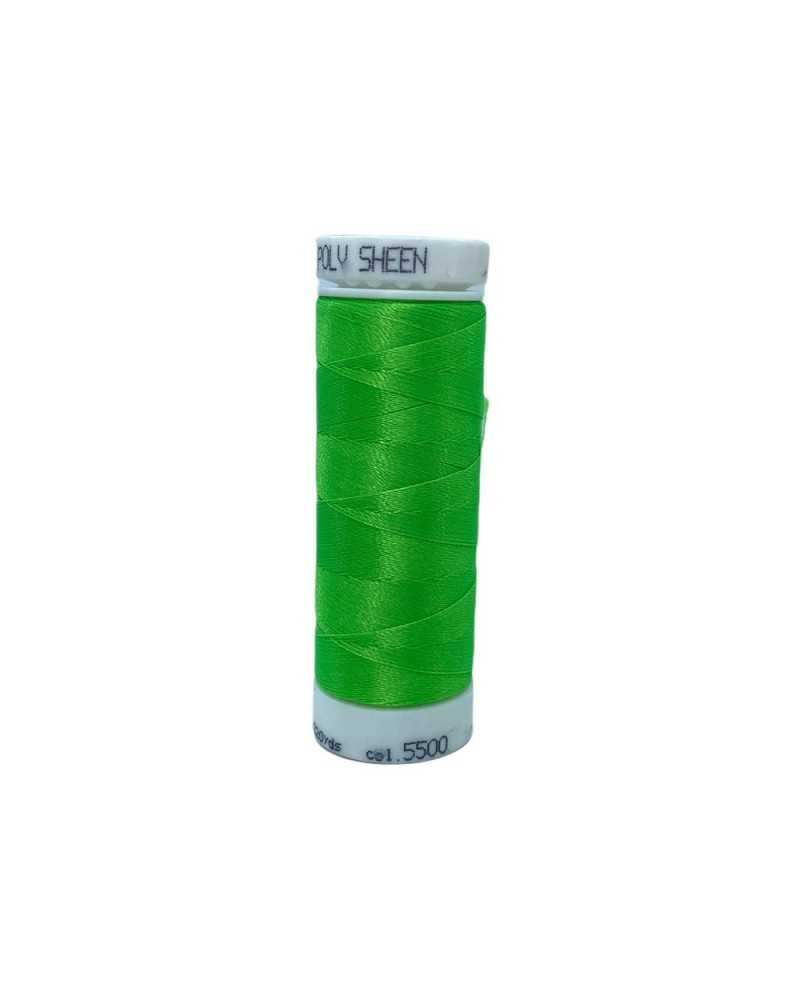 Amman Mettler glänzendes Stickgarn, 200 m, Poly-Glanz, einfarbig, Fluo