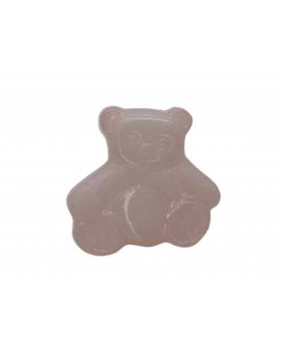 2 Pzs Botones Osito Bebe Resina Tallo Ojal 1 Cm