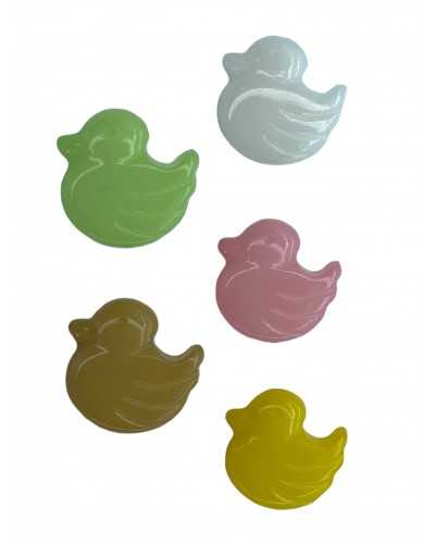 Baby-Ente-Knopfloch-Stiel aus Kunstharz, 14 mm