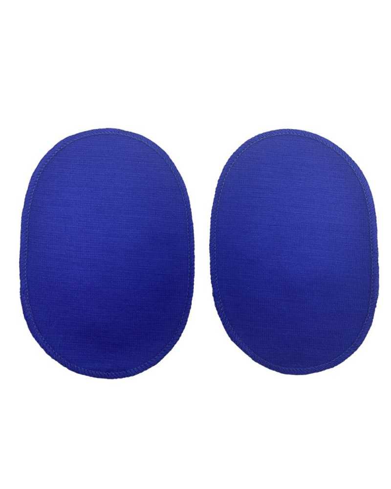 Couple Ecussons Jersey Olimpic Finition Thermocollant Couleur Unie 17x12 Cm