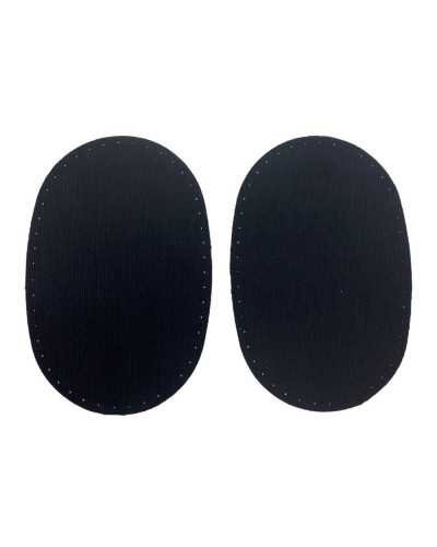 Pair of Patches Iron-on Patches Striped Velvet Small 95x150 mm