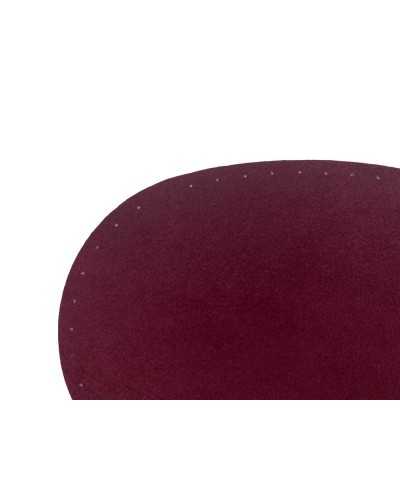 Coppia Toppe Patch Termoadesive Eco Scamosciate Taglio Laser Impunturati Marbet Duek 105x160 Mm
