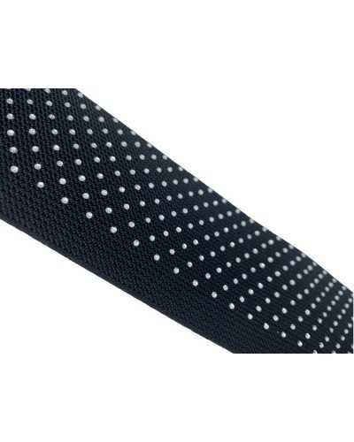 50 Cm Passementerie Noir Élastique Bijou Point Lumineux Strass 6 Cm De Haut