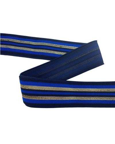 50 cm Besätze elastische Linie Gold Lurex hoch 5 cm