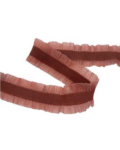 50 Cm Trimmings Elastic Skirt Organza Frappina Ribbon Partition Curled 4 Cm High