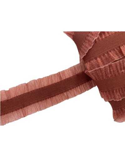 50 Cm Trimmings Elastic Skirt Organza Frappina Ribbon Partition Curled 4 Cm High