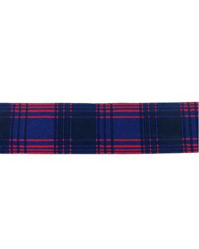 Elastic Trimmings Scottish Blue Red and Black Belt 4 cm high
