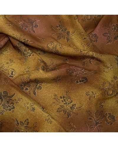 Viskosestoff mit Blumendruck, 150 cm hoch