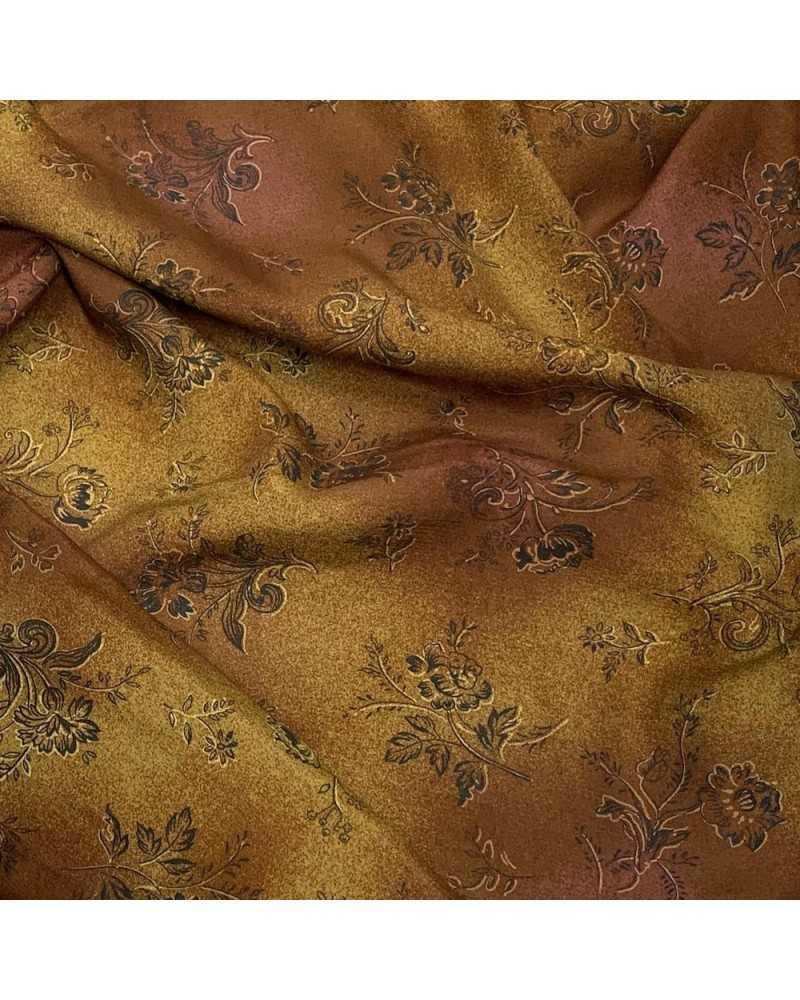Tissu Viscose Imprimé Fleurs 150 cm de haut