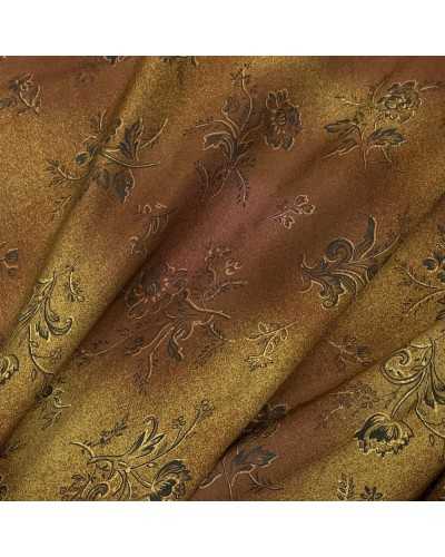 Viskosestoff mit Blumendruck, 150 cm hoch