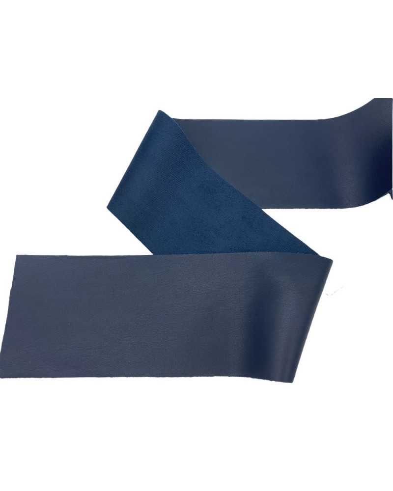 50 Cm Passementerie Tissu Bord Ruban Similicuir Doux Main Double Face Dainetto Élastique Vertical Haut 10 Cm