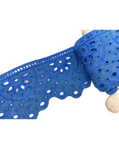15 cm Verzierungen Jeans Stickerei Baumwolle Spitze Sangallo hoch 9 cm
