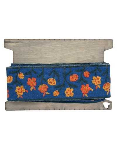 15 Cm Pasamanería Cinta Jeans Tela Bordado Sangallo Algodón Alto 8,5 Cm