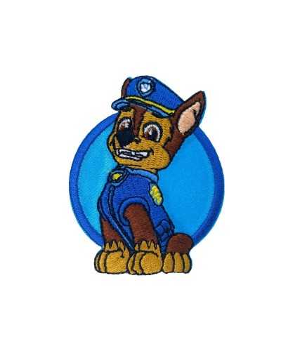 Applicazione termoadesiva ricamate toppe patch Paw Patrol 7 x 6 cm