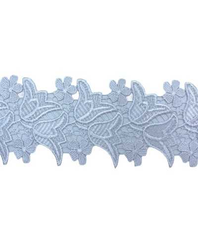 Passementerie Dentelle Macramè Sculpté Cloche Fleurs Haut 85 Mm
