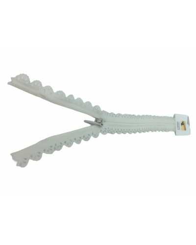 Cierre Cremallera Cadena Cremallera 3 Invisible Sangallo Cinta Algodon 40 Cm