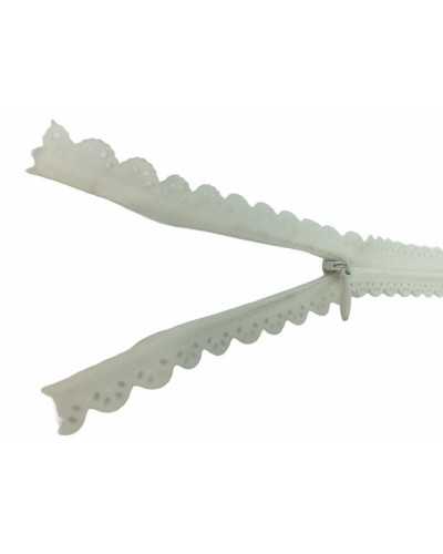 Cierre Cremallera Cadena Cremallera 3 Invisible Sangallo Cinta Algodon 40 Cm