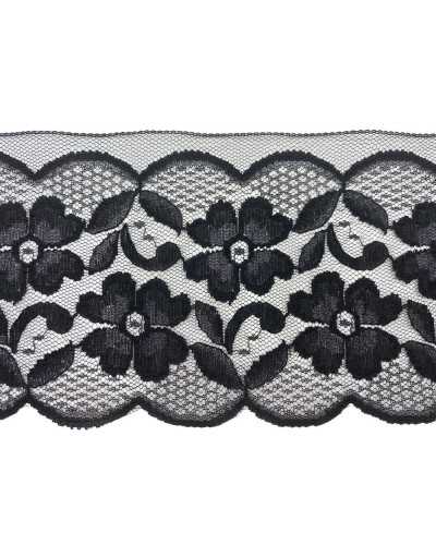 Trimmings Scalloped Lace Tulle Flower Embroidery High Cm 13