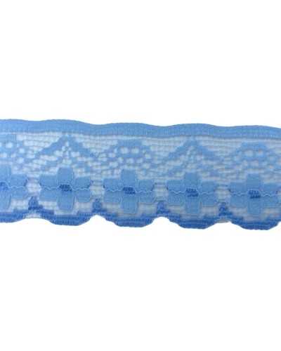 Passementerie Dentelle Décoration Dentelle Festonnée Tulle Fleur Broderie Haut Cm 3
