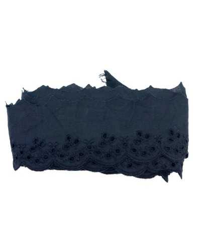 Broderie anglaise lace perforated lace flower 5.5 cm high