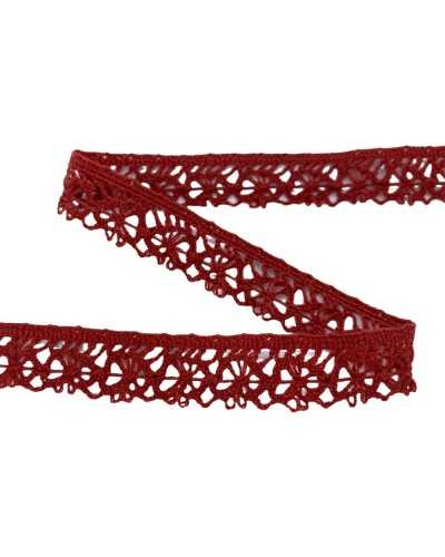 Trimmings Cotton Lace Pointed Lace 15 Mm High