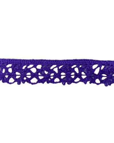 Trimmings Cotton Lace Pointed Lace 15 Mm High