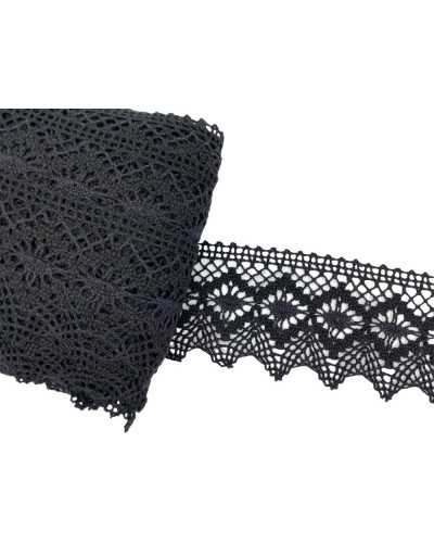 Passamaneria Merletto Tombolo Cotone Pizzo Punta Alto 7 Cm