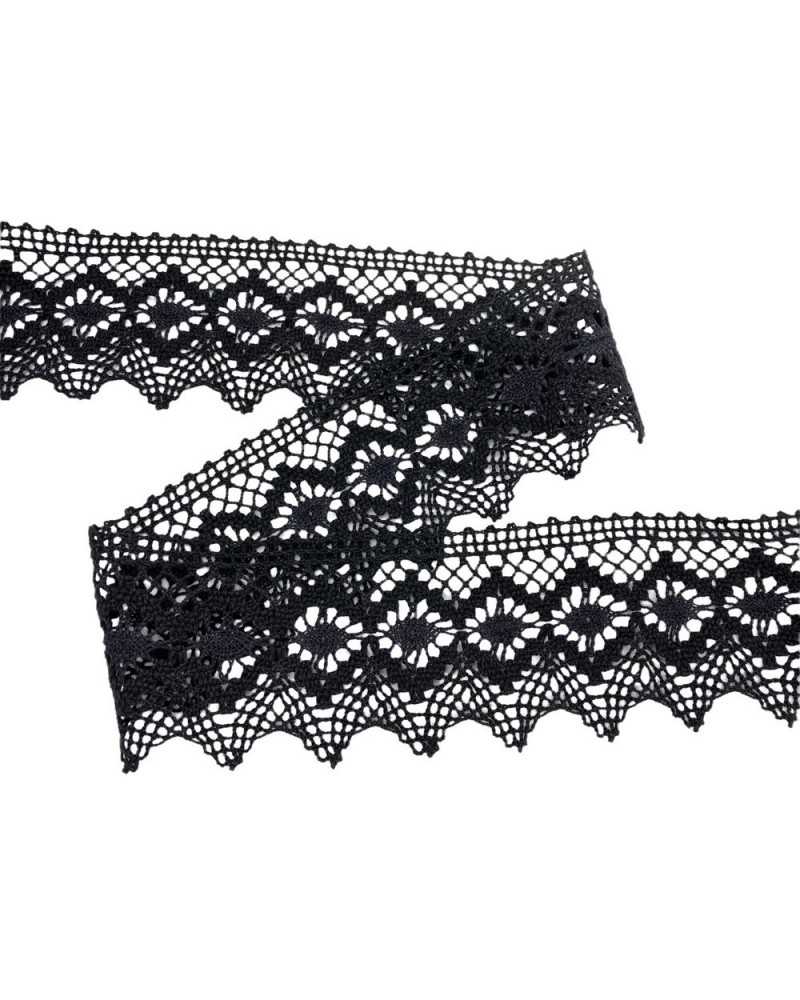 Trimmings Bobbin Lace Cotton Lace Tip High 7 Cm