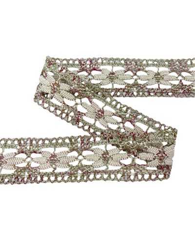 Trimmings Partition Bobbin Lace Shabby Cotton Linen High 3.5 Cm