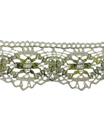 Trimmings Lace Cotton Linen Point High Shabby Style High 6.5 Cm