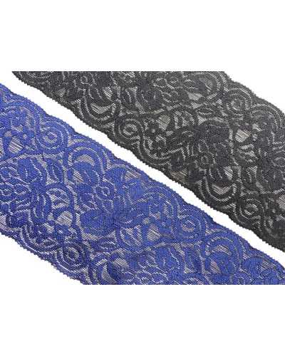 Tablett-Tablett-Platine-Spitze-elastisches Spitzen-Snerel-Blumen-Design 8cm hoch