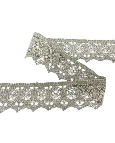 Lace trimmings Lace Lace Linen Natural Linen 5 cm