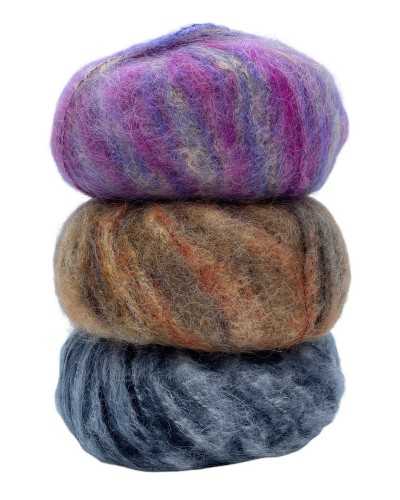 Courmayeur Wolle Mohair Ball 50 GR Wolle Katze