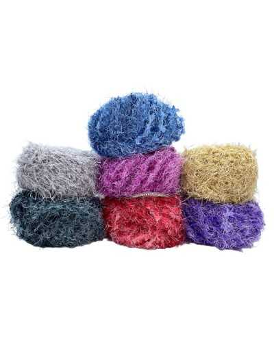 Soubrette Wolle Mafil Chenille Draht Lurex 50 Gramm