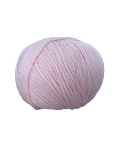 Ball of solid color super mignon cat wool 50 g needles 3.5
