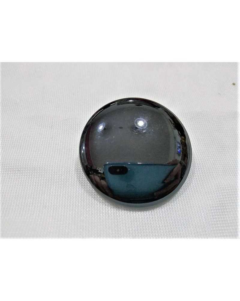 Runder Halbperlenknopf aus glänzender Harzlinie 54 mm 34x34