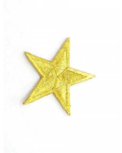 Aplicación Parche Estrella Lurex Parche Termoadhesivo 45 Mm Alto
