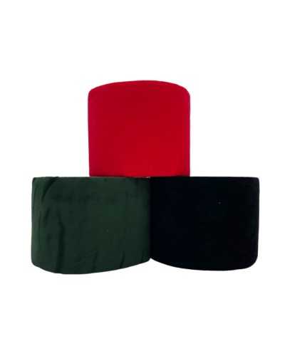 Samt Dekoration Band Adobbi Weihnachtsband hoch 10 cm