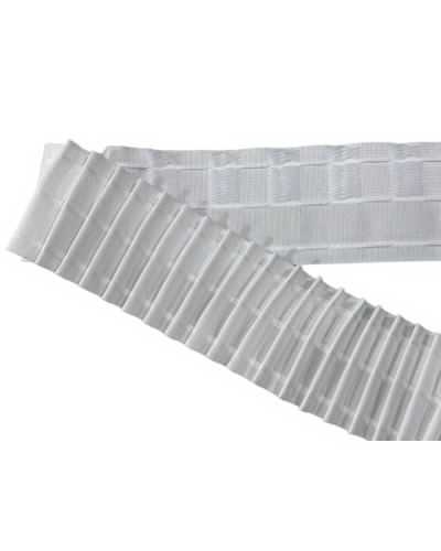 Curriccuta-Band-Reloging-Taca-weiße Velcard-Tasche 3 Strang hoch 75 mm