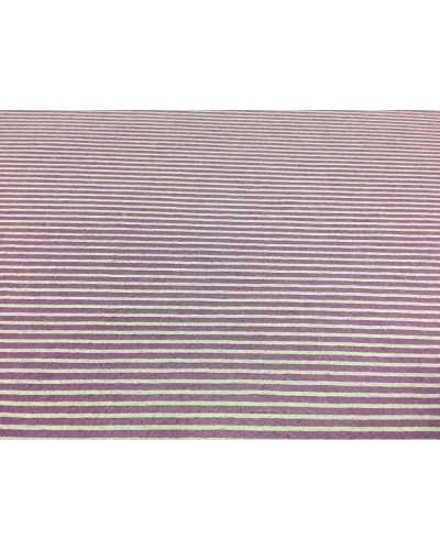 Felt sheet panel 45x45 cm high 3 mm. double sided stripe and polka dot