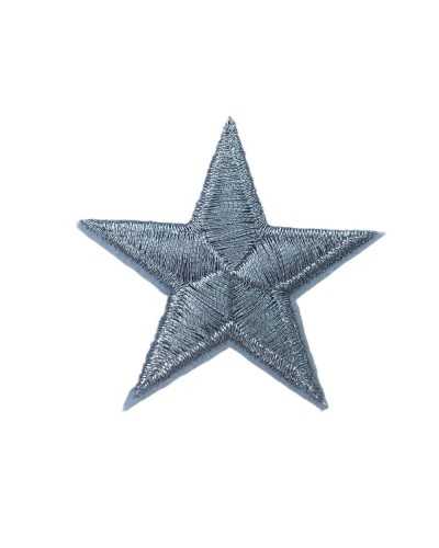 Application Bordado Star Bordado Patch Lurex Alambre Reloj Alto Temlowodes 5 cm