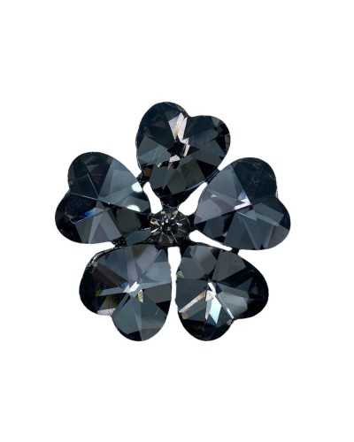 Rhif Rifle Bijoux Rhifle Fleur Pétales Tour du cardiae Tougne Touche Touche Touche 60 mm 38