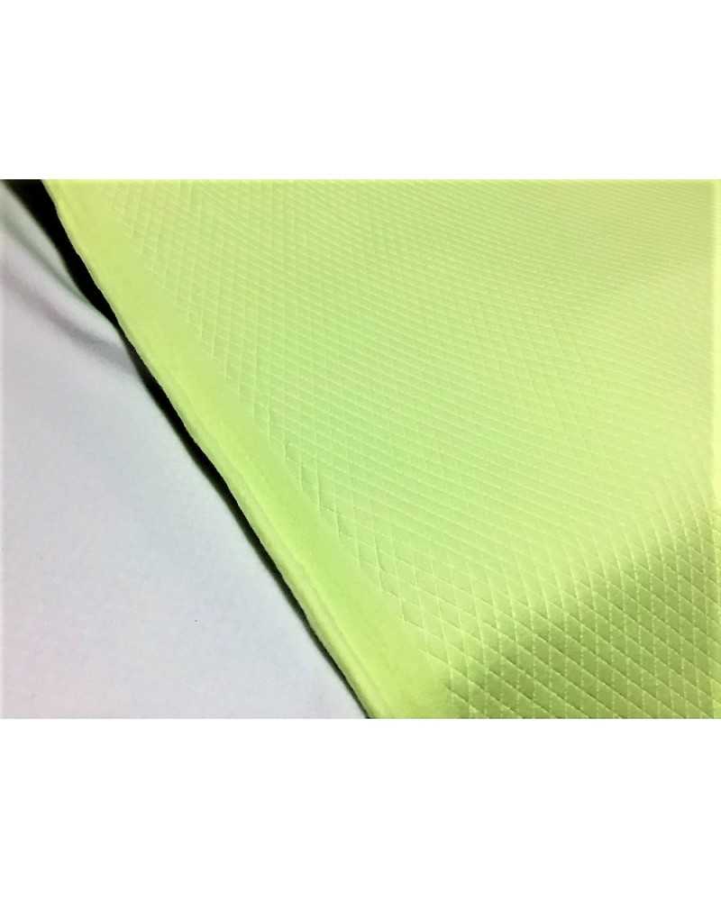 Tejido polar piqué anti-pilling rombos color liso de 175 cm de altura