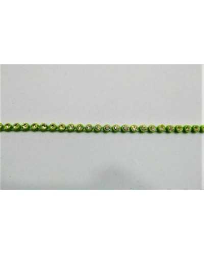 50 cm Galon strass argent ss 12 haut 4 mm à coudre