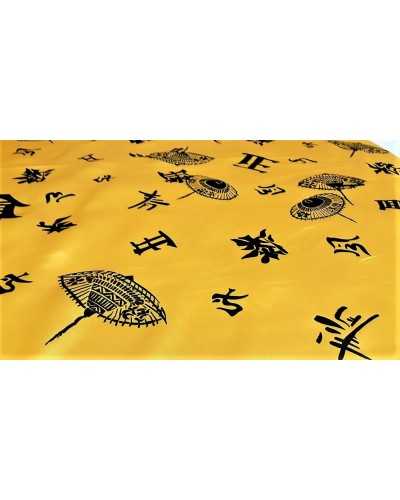 Tissu satin carnaval imprimé chinois 150cm de haut