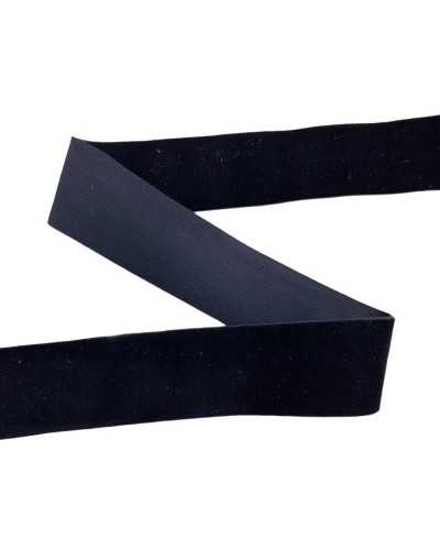 50 cm Trimmance Timmance Terce Terciopelo Seda Seda Negro Tallado 4 cm