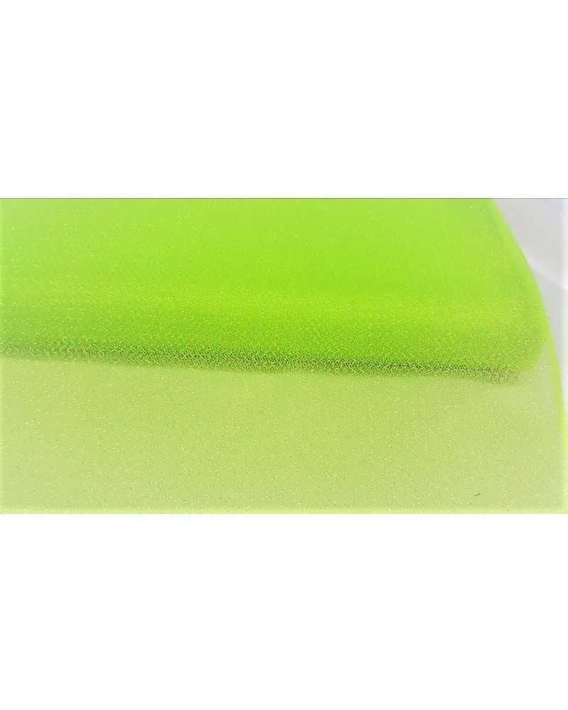 50 cm Tissu tulle organza semi-rigide fil lurex onde interne 150 cm de haut