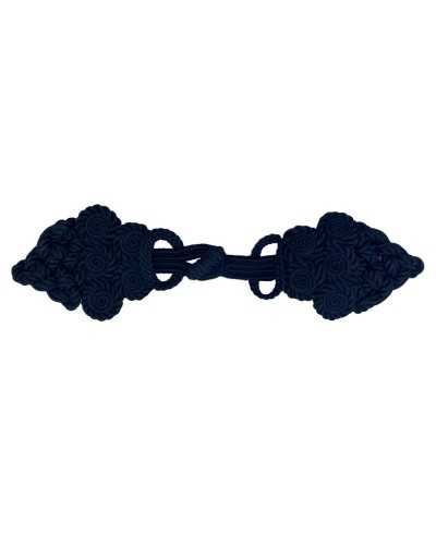 Alamaro Soutache Macramé Cordon Black Trimmaneria 25x8 cm