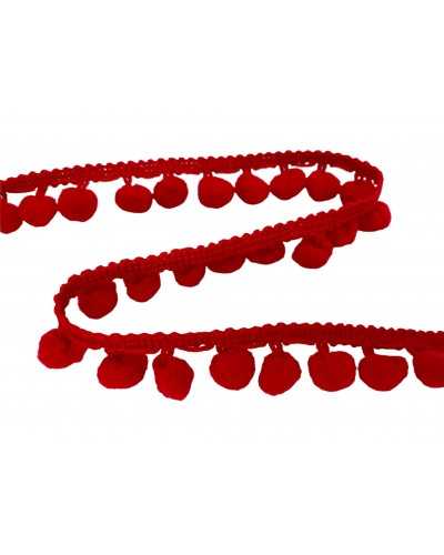 Pon Pomall Trimmand 2 cm rot